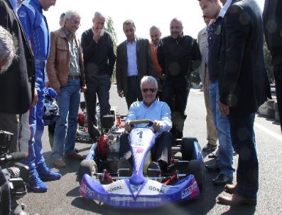 Ahlatlıbel`de Karting Heyecanı Yaşandı