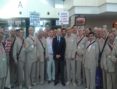 ERCAN CANDAN - Ereğlili Hacılara Candan Uğurlama