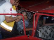 Ordu`da Trafik Kazası:  5 Yaralı