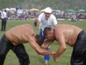 Osmancık`ta Yağlı Güreşler Yoğun İlgi Gördü