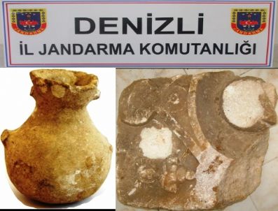 Denizli`de Tarihi Eser Operasyonu