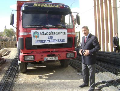 Depremzedelere Bir Yardım Da Doğanşehir`den