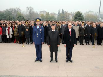 İSMAIL OK - Atatürk, Ölüm Yıldönümünde Balıkesir`de De Anıldı