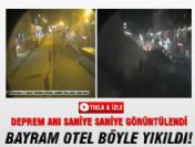 Bayram Otel işte böyle yıkıldı