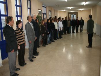 ŞEREF AYDıN - Belediye Çalışanları Atatürk`ü Andı