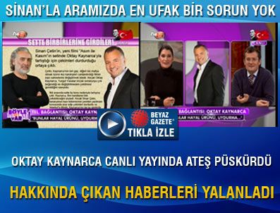 SİNAN ÇETİN - 'Aramızda en ufak bir sorun yok'