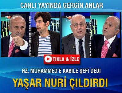 HAKKı DEVRIM - Canlı yayında gergin anlar