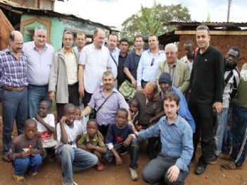 NAIROBI - Aksaraylı İş Adamları, Somali ve Kenya`a Kurban Eti Dağıttı