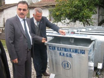 Çan`da Köylerden Çöp Toplanmasına Başlandı