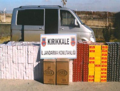 Kırıkkale`de 26 Bin 850 Paket Kaçak Sigara Ele Geçirildi