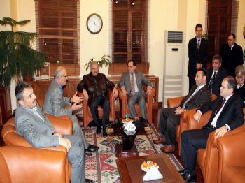 SOCHI - Bakan Yıldırım, Büyükşehir Belediyesi`ni Ziyaret Etti