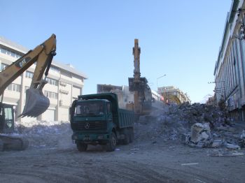 SEBAHATTIN YıLMAZ - Bayram Otelinin Enkazı Kaldırılıyor