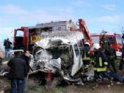 Tekirdağ'da trafik kazası: 5 ölü 11 yaralı