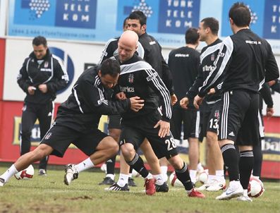 GUTİ - Beşiktaş, Galatasaray Maçı Hazırlıklarını Sürdürüyor