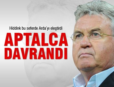 MAHMUT ÖZGENER - Hiddink: Arda aptalca davrandı