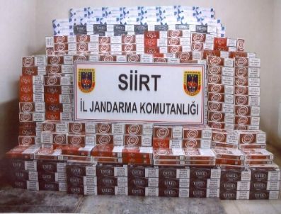 Kaçak Sigara Ele Geçirildi