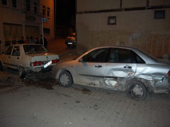 Taşköprü`de Tafik Kazası: 1 Yaralı