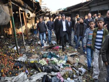 Batman Belediye Başkanvekili Temel: Esnafın Yangın Zararı Karşılanacak