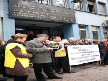 ALI YENER - Bes’ten Eşit İşe Eşit Ücret Protestosu