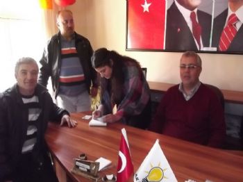 Ayvalık’ta 50 İşçi Ak Parti’ye Geçti