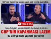 CHP'deki Dersim krizi ulusalcı yazarı canlı yayında isyan ettirdi