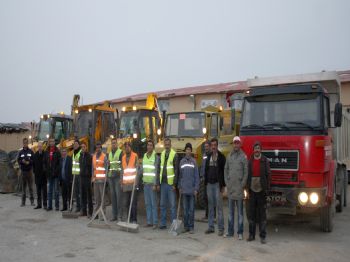 GAZI ŞAHIN - Elmadağ`da Kış Hazırlıkları Tamamlandı