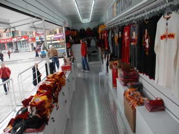 GALATASARAY TARAFTARLAR DERNEĞI - Gs Store Tır`ı Çorlu`da