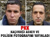 PKK kaçırdığı uzman çavuş ve polisin fotoğraflarını yayınladı