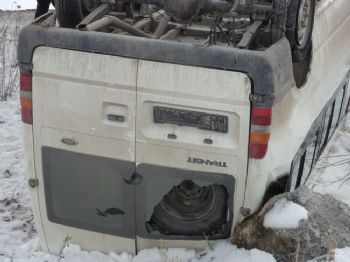 Yüksekova`da Trafik Kazası: 10 Yaralı