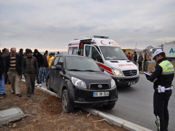 Alaplı’da Maddi Hasarlı  Kaza Kameralara Yansıdı