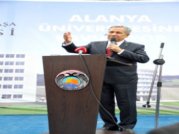 HASAN SIPAHIOĞLU - Arınç, Alanya`da Vakıf Üniversitesinin Temelini Attı