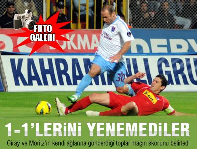 MAREK CECH - Trabzonspor liderlik şansını kaçırdı