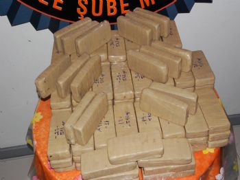 Mersin`de 58 Kilo 568 Gram Eroin Ele Geçirildi