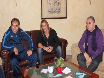 EMANUEL - Arjantinli Yıldızdan Orduspor`a Moral Ziyareti