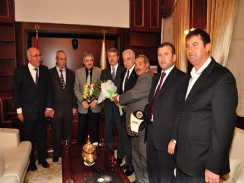 KAŞIF - Hurdacılardan,  Büyükşehir’e Teşekkür Ziyareti