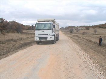 ALI UYSAL - Tavşanlı`da Yol Çalışmaları