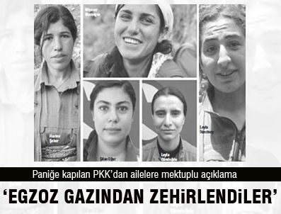 Terör örgütünden mektuplu açıklama