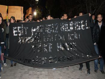 Başkentte Yök Protesto Edildi