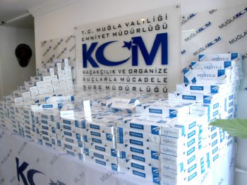 Muğla’da 5 Bin Paket Kaçak Sigara Yakalandı