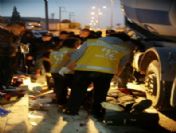 Yunus Ekibi Kaza Yaptı: 1 Ölü, 1 Yaralı