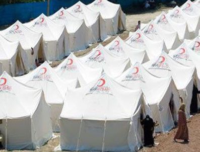 BOZLAK - Çadır kentte doğum günü heyecanı