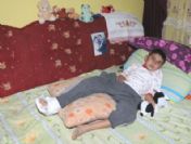 Kazada ailesini kaybeden Kadir, iyileşip taburcu oldu