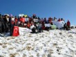 Türkiye`nin En Büyük Dağcılık Faaliyetinde Zirvede Şehitleri Andılar