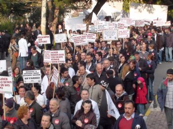 CERRAHPAŞA - Çapa ve Cerrahpaşa`da grev başladı