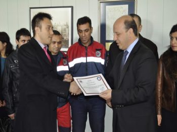 KADIR ÇETINKARA - Gönüllü Personele Teşekkür Belgesi Verildi
