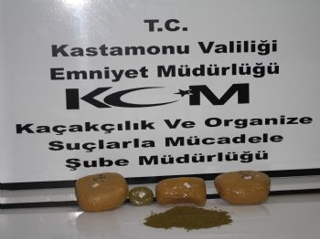 Kastamonu`da Uyuşturucu Operasyonu: 1 Gözaltı