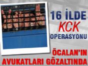 Öcalan'ın avukatlarına KCK baskını