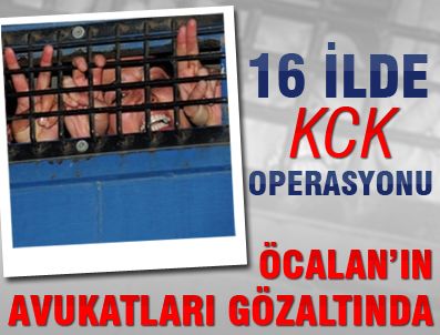 Öcalan'ın avukatlarına KCK baskını
