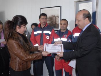 KADIR ÇETINKARA - Umke Ekibine Teşekkür Belgesi