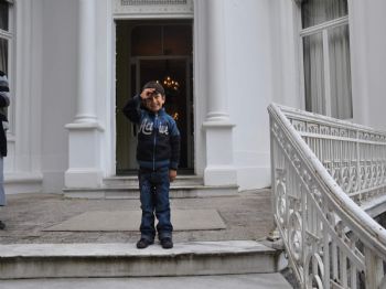 Vanlı Oğuz, İnter Maçını İzlemek İçin Trabzon`a Geldi